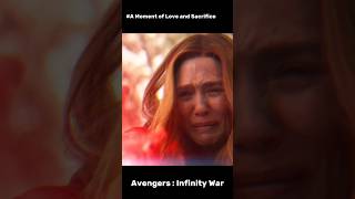 Vision \u0026 Scarlet Witch’s Final Choice – A Moment of Love and Sacrifice #Vision #ScarletWitch