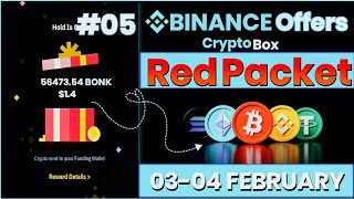 Binance Red Packet Codes Today 4 February|| Today binance red packet codes|| Binance codes today