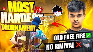 Tsg Legend Playing The Most Toughest Tournament 👽- No Revival Zone ❌ Garena Free Fire