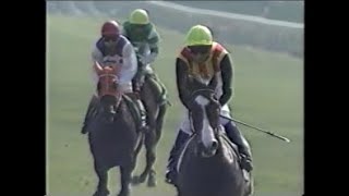 第１回　シルクロードステークス （ＧⅢ）　フラワーパーク 　 田原成貴　1996.4.28　出走馬： ヒシアケボノ、エイシンワシントン、ヤマニンパラダイス、ライデンリーダー他　　＃キャッスルリバー