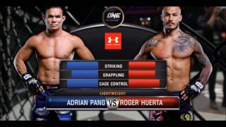 Adrian Pang Vs Roger Huerta