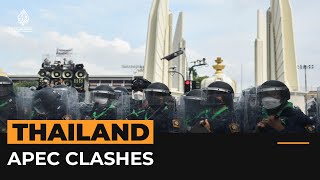 Police beat back protesters near APEC summit in Thailand | Al Jazeera Newsfeed