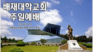 2024. 11. 03   배재대학교회 주일예배 (이성덕 목사)