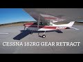 Cessna  182RG gear retract