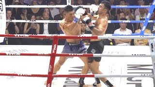 Võ đài Muaythai Grand Prix: Trần Quốc Tuấn đánh bại võ sĩ Anh Sherjeel Imran