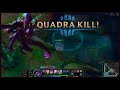 QUADRA KILL KHA'ZIX #shorts