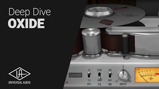 The OXIDE Tape Recorder by UAD guide tutorial walk through