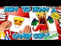 How To Draw A Candy Corn Monster Folding Surprise