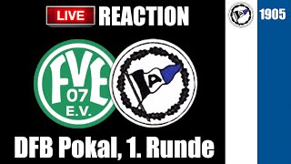FV Engers vs. Arminia Bielefeld - LIVEREACTION / DFB Pokal, 1 Runde