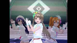 [4:3][スクスタ MV] トリコリコPLEASE!!( μ’s2学年, Snow Halation衣装, リクエスト)