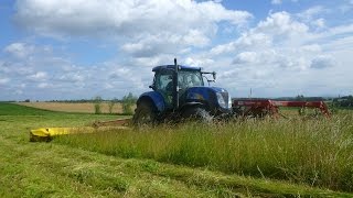 Fauchage 2016 | New Holland T6050 \u0026 Fella .