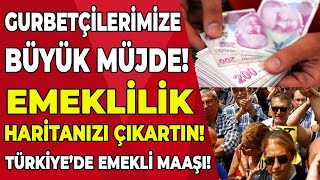 Yurtdışı emeklilik veya yurtdışı borçlanması yaparak Türkiye'de emekli maaşı hakkınızı kaybetmeyin!