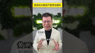 移民后国内资产带的出去吗？#移民#美国#欧洲#资产配置