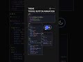 CSS Theme Button Toggle Animation | Toggle Switch HTML CSS