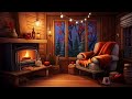 The COZIEST Cabin😴 A Sleepy Story  Knitting at the Mountain Cabin - Cozy Autumn Story