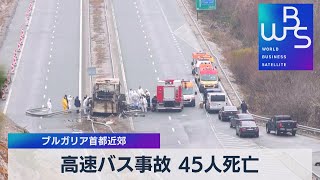 高速バス事故 45人死亡　ブルガリア首都近郊（2021年11月23日）