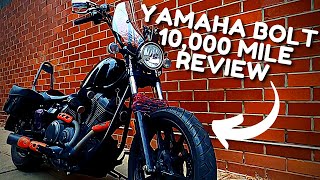 10,000 MILES ON A YAMAHA BOLT | What do I think of this bobber style motorcycle!? MOD guide