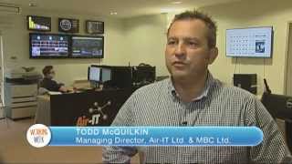 Air-IT feature on Notts TV Working Week programme