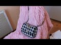 unboxing​ chanel 19​ houndstooth​ tweed 👜