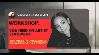 Who Are You? You Need an Artist Statement