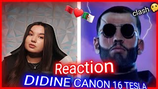 Didine Canon 16 - Tesla (Official Freestyle Music Video) (Reaction)