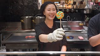 ペロペロキャンディーができるまで！Handmade Candy Making in Japan　Japanese Street Food