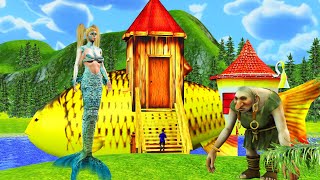 जादुई विशाल स्वर्ण मछली घर Magical Giant Golden Fish House हिंदी कहानिया Hindi Kahaniya Hindi Story