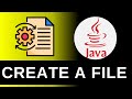Creating A File (File Operations)  - Java Tutorials For Beginners 29
