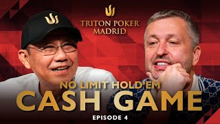 No Limit Hold'em CASH GAME | Episode 4 - Triton Poker Madrid 2022