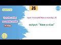 Truncate a string to a certain number of words | Javascript Exercise | practise code