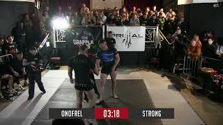 Grapple Wars 1 | Josiah Onofrel vs James Strong | No-Gi Submission Grappling