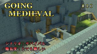 【Going Medieval】難易度最大の世界での開拓地づくり　＃40