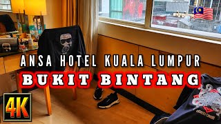 Best Hotel in BUKIT BINTANG : ANSA Hotel Kuala Lumpur, room with Pavilion KL view