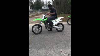 Kx85 and Kx100 race!(who you going for comment)