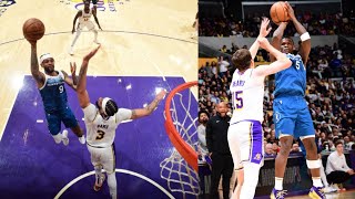 Lakers DEFENSE vs Wolves | Hustle & Transition Plays Lakeshow Highlights