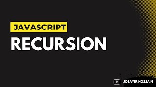 Javascript Recursion Function | Functional Programming in Javascript