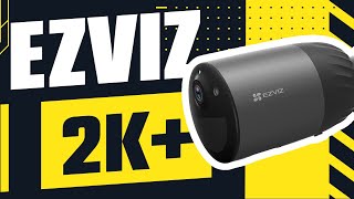 EZVIZ eLife 2K+ SECURITY CAMERA WITH SOLAR PANEL. NO CABLES!  THIS IS GENUIS!