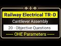 Trd OHE Camtech Book Chapter 14 Cantilever Assembly Details #TRD #OHE_Parameters