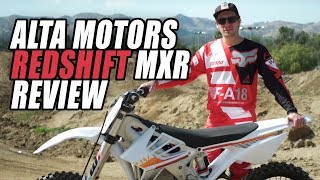 2018 Alta Motors Redshift MXR Review