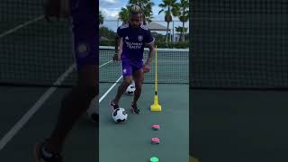 Dribbling skills with Luis Nani