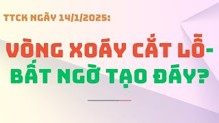 TTCK NGÀY 14/1/2025: VÒNG XOÁY CẮT LỖ - BẤT NGỜ TẠO ĐÁY?