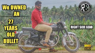 OUR 1993 ROYAL ENFIELD BULLET VINTAGE MATHEW NIYAS