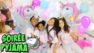 SOIREE PYJAMA LICORNE ENTRE FILLES avec Médina et Kim !AMBIANCE DE FOLIE!