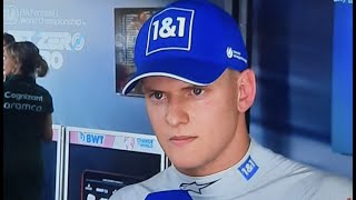 mick schumacher entering his villain era | austria sprint race 2022