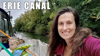 35 LOCKS down the Erie Canal with a baby \u0026 toddler [E282]