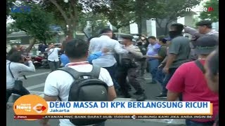 Ricuh Demo di Gedung KPK, Mahasiswa Bentrok dengan Polisi - SIP 21/09