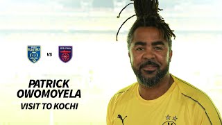 Patrick Owomoyela's First Visit To Kochi For Hero ISL 2019-20