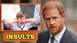 INSULTS 🚨 Prince Harry gives Prince Louis a dirty slap on his birthday