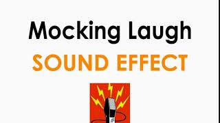 Mocking Laugh Funny Sound Effect ♪