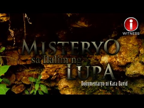 ‘Misteryo Sa Ilalim ng Lupa,’ dokumentaryo ni Kara David (Stream Together) I-Witness